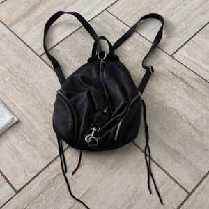 Rebecca Minkoff Mini Julian Pebbled Leather Backpack